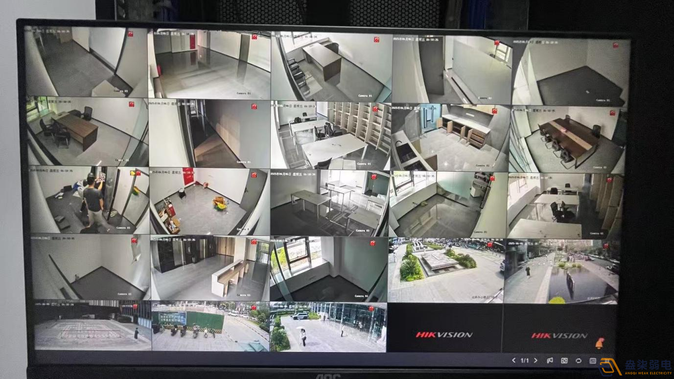 成都旺旺商业广场监控系统修复工程