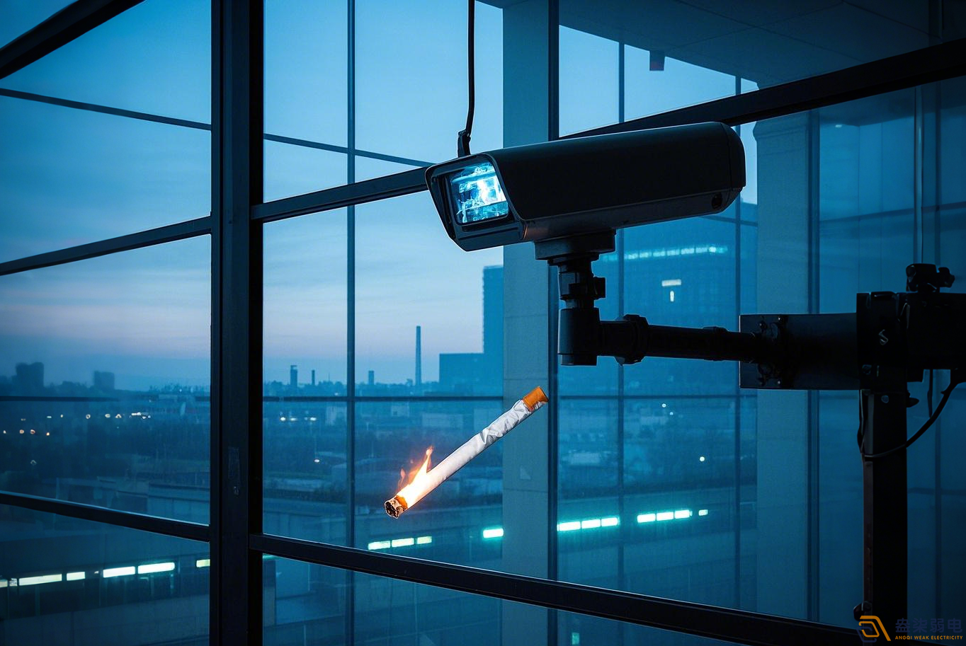 工厂智能AI监控—办公楼窗户乱扔烟蒂解决方案