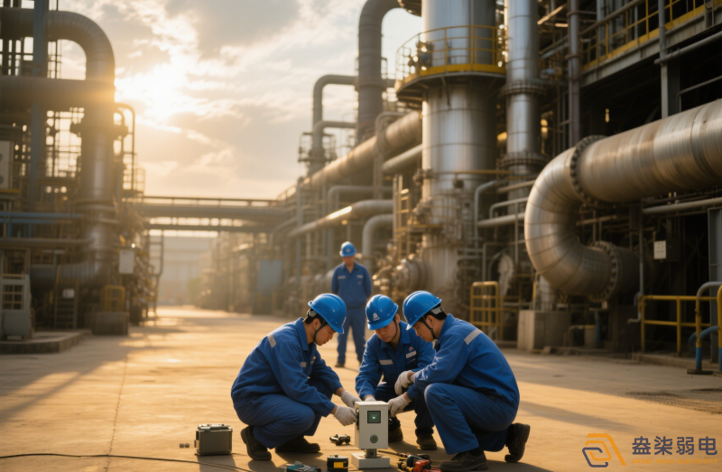 化工厂低成本人员定位系统搭建