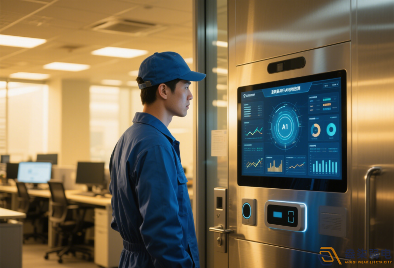 门禁系统竟能AI自检故障！