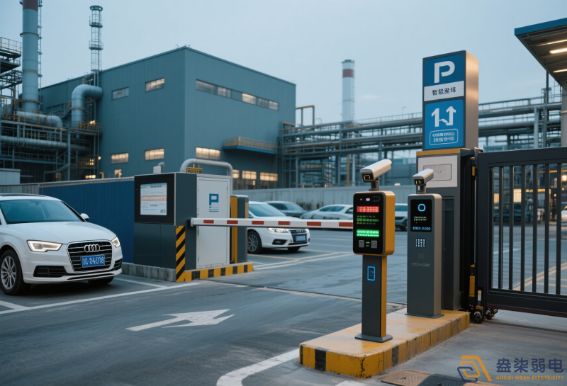 工厂智慧停车如何与门禁联动？