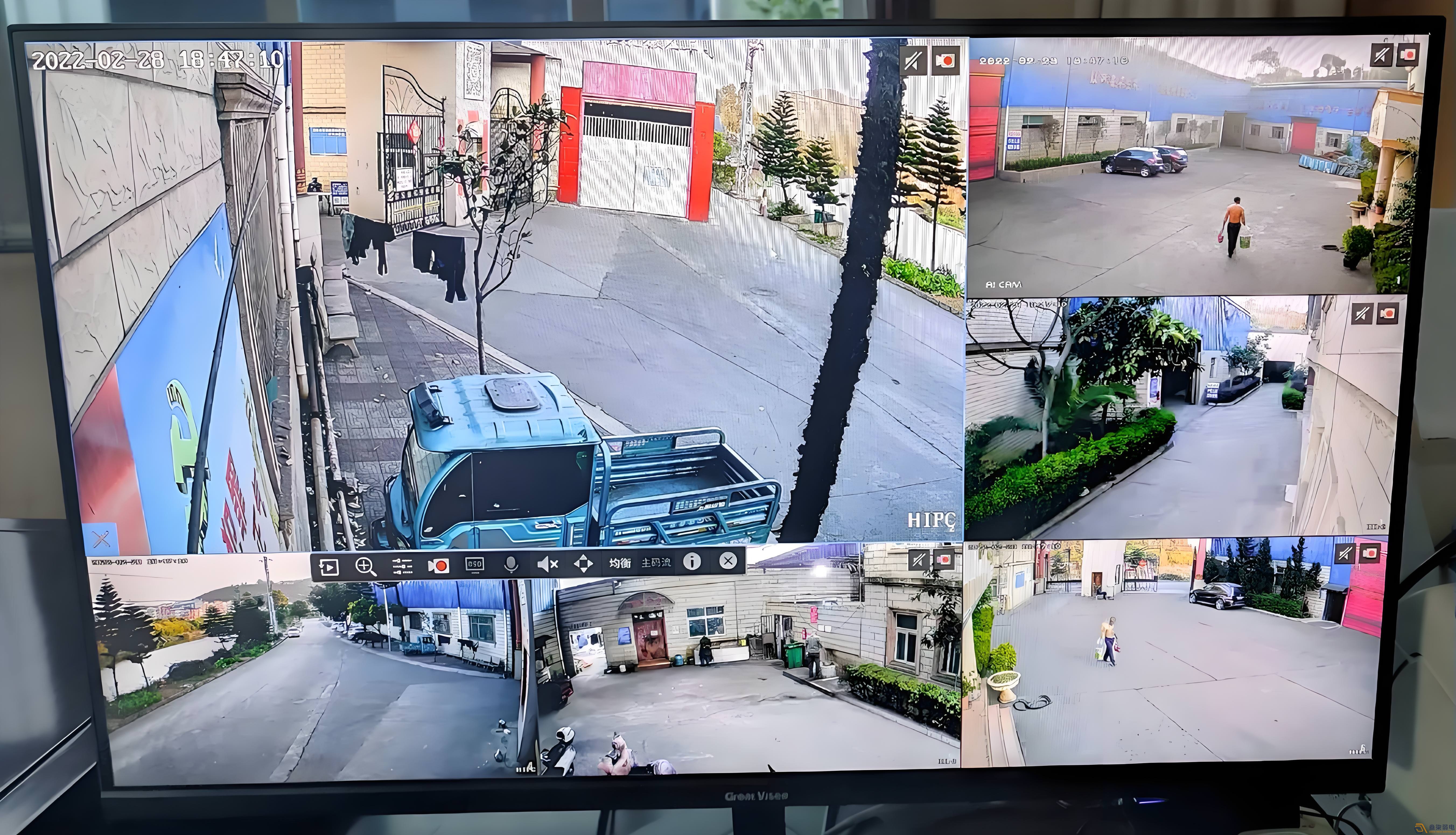 材料厂大门监控安装基本要求？