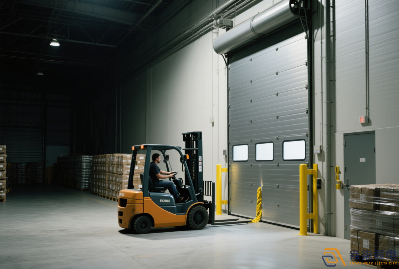 仓库大门如何做到叉车防撞？