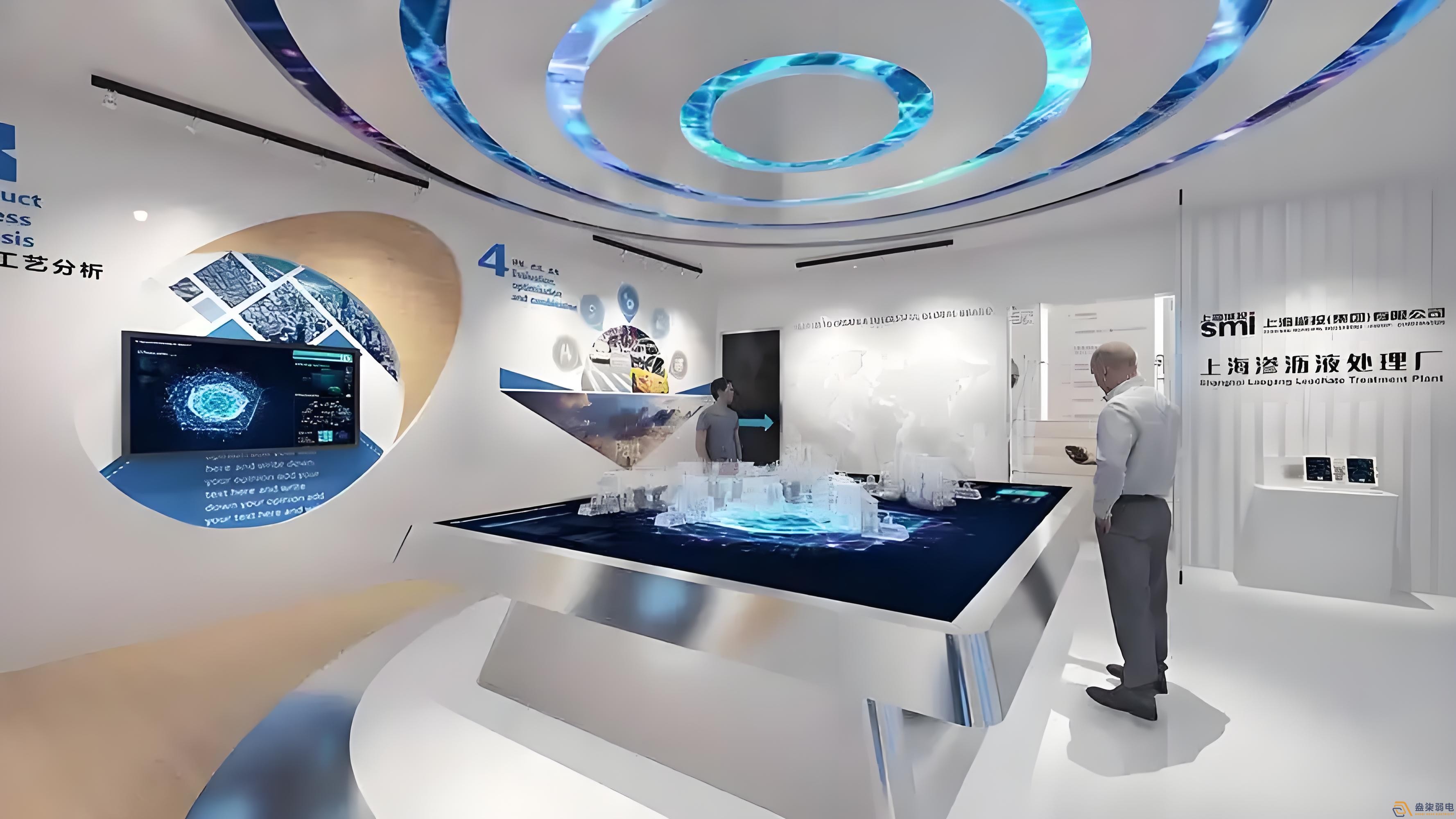 企业展厅全息多媒体虚实结合展示解决方案