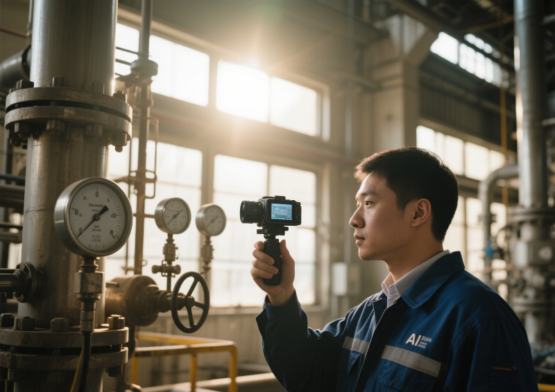 AI相机在化工厂仪表巡检系统中的应用